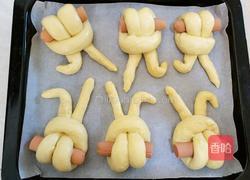 小兔子香肠面包的做法图解13