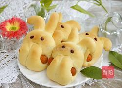 小兔子香肠面包的做法图解22