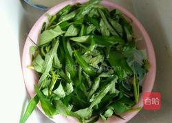 蒜炒空心菜的做法图解1