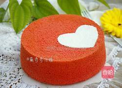 红丝绒蛋糕(八寸圆模)的做法图解16