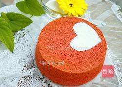 紅絲絨蛋糕（八寸圓模）的做法圖解1