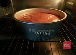 红丝绒蛋糕(八寸圆模)的做法图解13