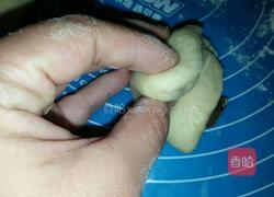 爱心蜜豆小面包的做法图解7