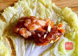 娃娃菜裹肉卷的做法圖解6