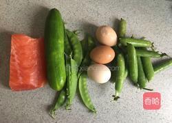 原烤三文鱼散寿司的做法图解1