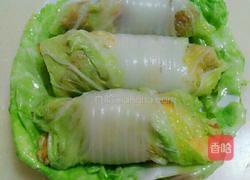 鸡柳白菜卷的做法图解7