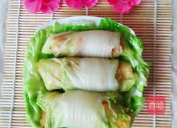 鸡柳白菜卷的做法图解8