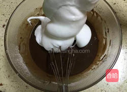 可可戚风蛋糕（八寸）的做法图解9