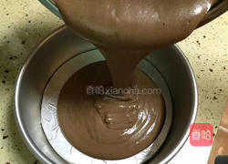 可可戚风蛋糕（八寸）的做法图解12