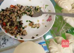 Illustration of making dumpling feast 10