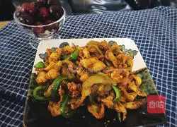 Curry Squid Recipe Illustration 11