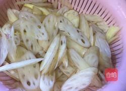 豉香藕带的做法图解1