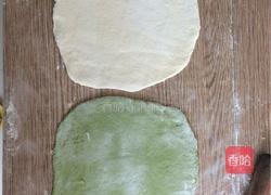 青汁花卷的做法图解5