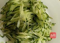 黄瓜丝土豆丝蚬子的做法图解2