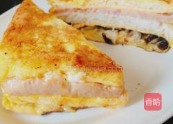 简单早餐版西多士的做法图解4