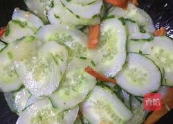 黄瓜炒猪肝的做法图解4