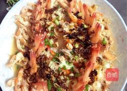 蒜蓉开边虾的做法图解8