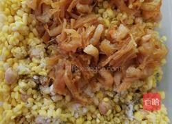 粽子 (猪肉咸蛋绿豆花生干贝虾米)的做法图解8