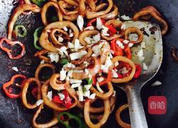 香辣O泡鱿鱼圈的做法图解9