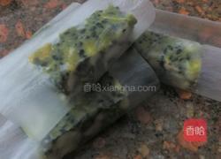 抹茶黑芝麻花生牛轧糖的做法图解9