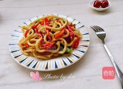 炒乌冬面的做法图解11