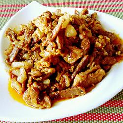 炒烤羊肉的做法[图]