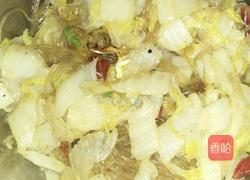 白菜炒红薯粉的做法图解4