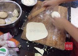 白菜猪肉馅饼的做法图解12