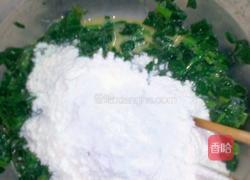 刺儿菜鸡蛋饼的做法图解4