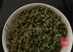 酸豆角炒肉沫的做法图解2
