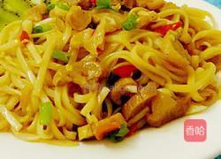 萝卜干拌葱油面的做法图解8