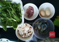 海鲜煮粉干的做法图解2