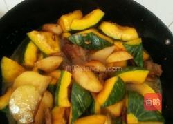 腌肉土豆炖南瓜的做法图解5