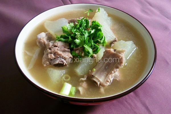冬瓜炖排骨的做法(冬瓜炖排骨的做法窍门)
