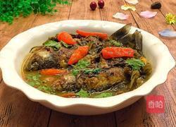 酸菜炖鲫鱼的做法图解11