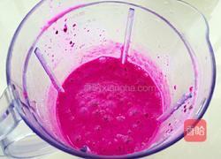 火龙果奶昔的做法图解6