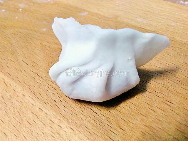 虾饺包好啦。