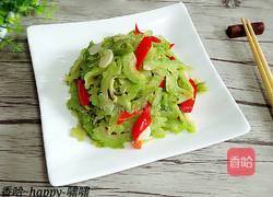 辣椒炒苦瓜的做法图解10