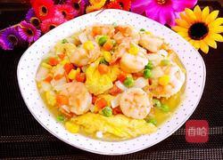 虾仁炒什锦鸡蛋的做法图解10