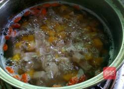 南瓜芋头甜汤的做法图解7