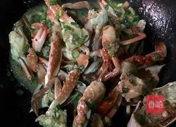 姜葱炒花蟹的做法图解8