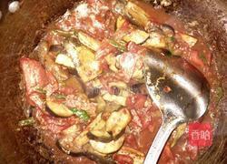 酸辣茄子西红柿的做法图解6