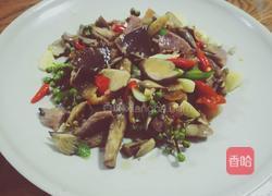 火腿炒鸡枞的做法图解10