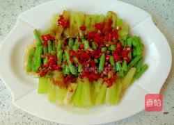 清拌芥兰豇豆角的做法图解7