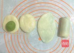 抹茶蛋黄酥的做法图解5