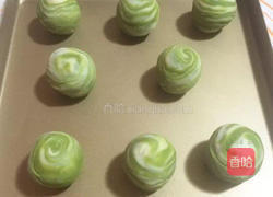 抹茶蛋黄酥的做法图解11