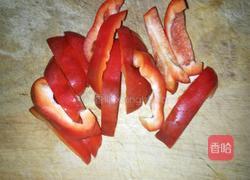 红椒丝瓜炒鸡蛋的做法图解3