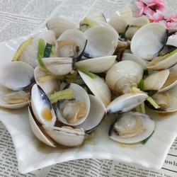 清蒸白蚬子