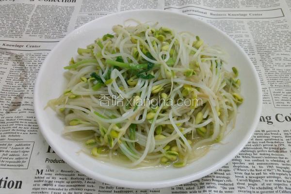 葱香豆芽