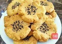 香酥黑芝麻桃酥的做法图解8